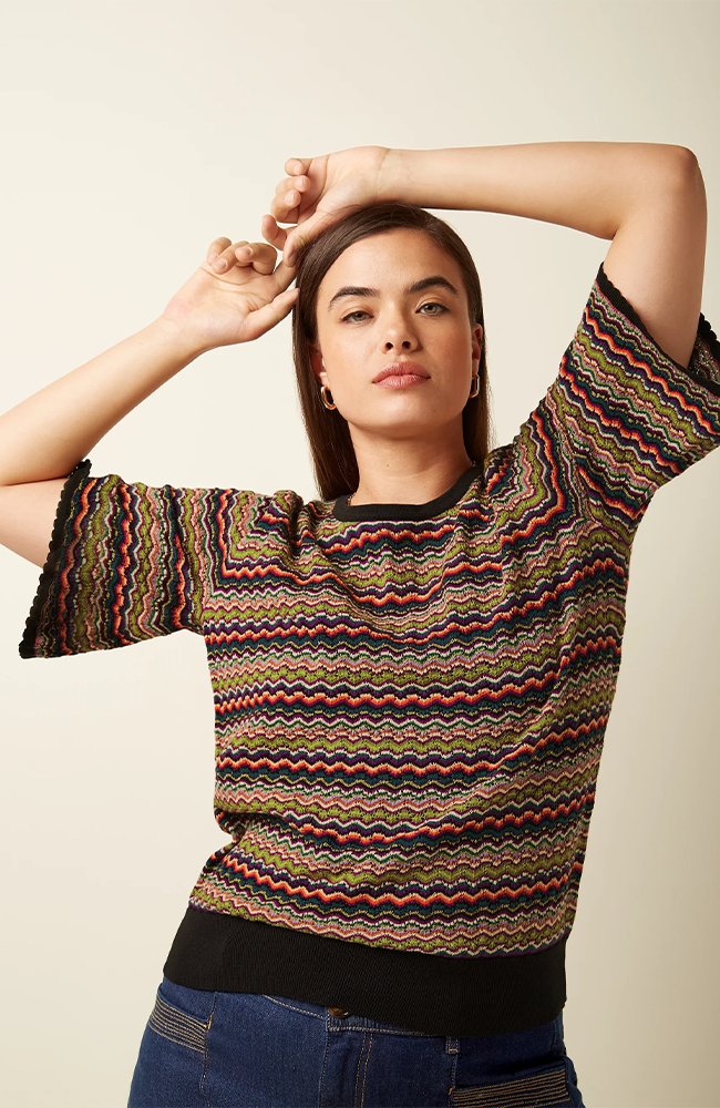 Maree Top Meisel - Multi Color