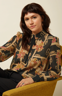 Maisie Blouse Alba - Black