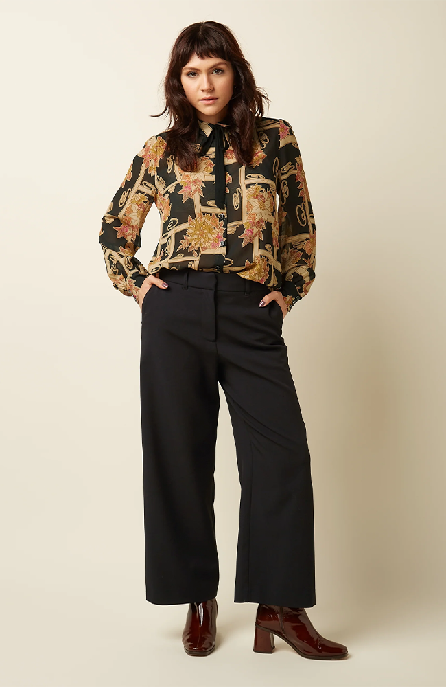 Maisie Blouse Alba - Black