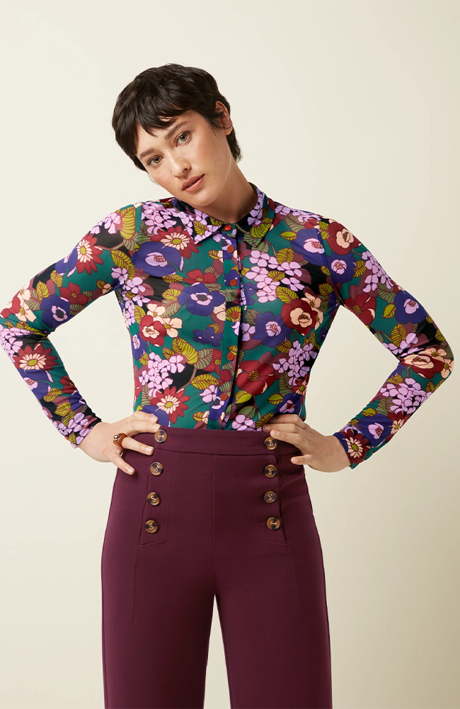 Blouse Ramone Mesh - Multi Color