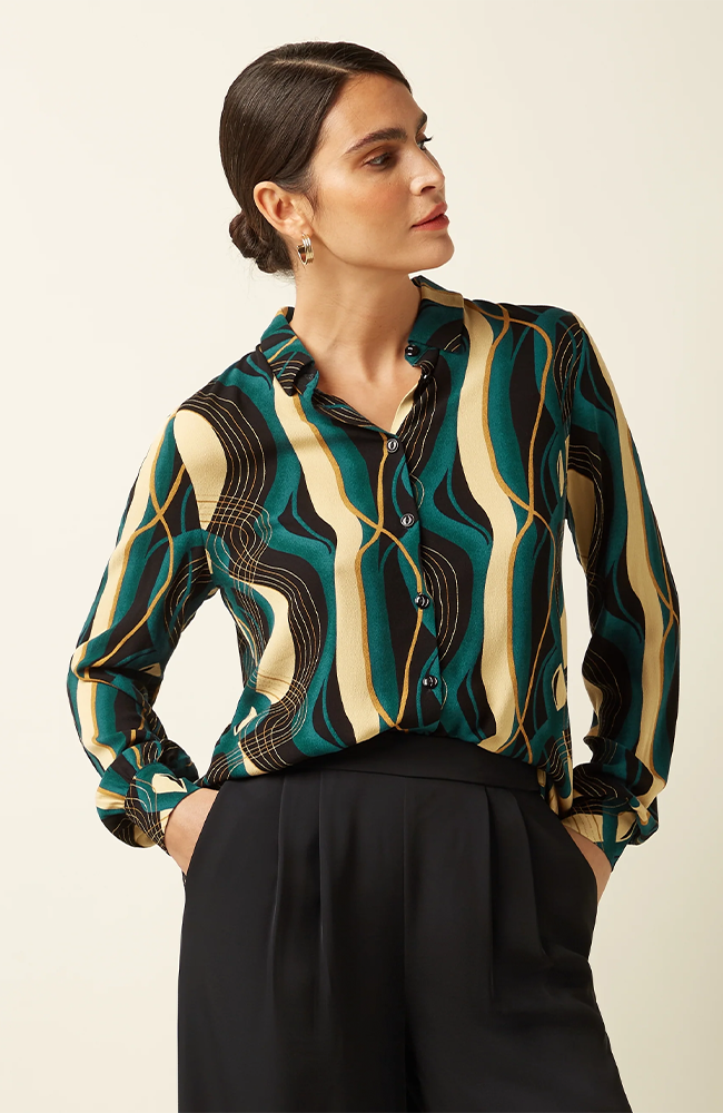 Maisie Blouse Elysse - Black