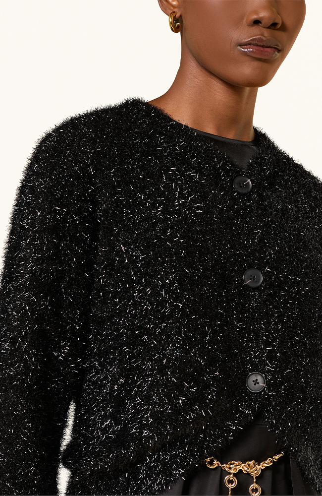 Tejas Cardigan - Black