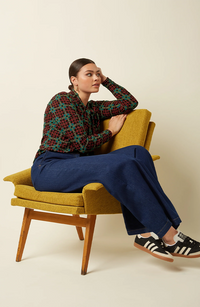 Peppa Pants Onyx Denim - Deep Blue