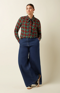 Peppa Pants Onyx Denim - Deep Blue
