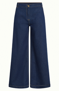 Peppa Pants Onyx Denim - Deep Blue