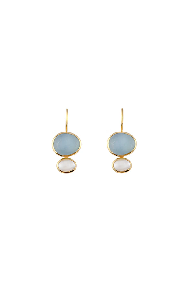 Cubism Earring - Blue