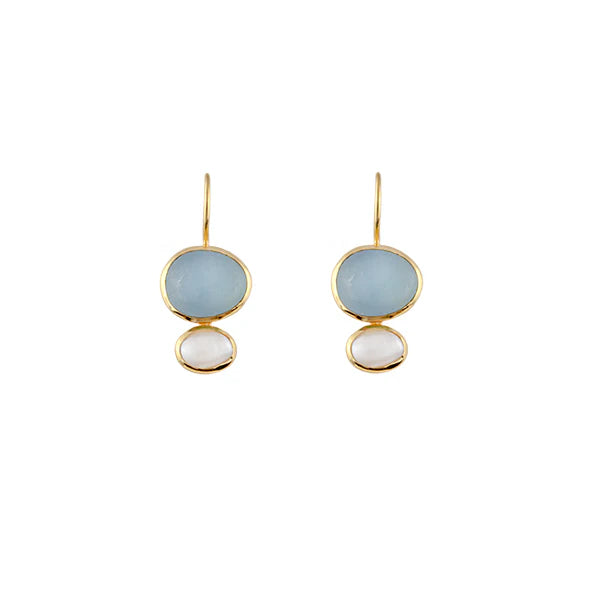 Cubism Earring - Blue