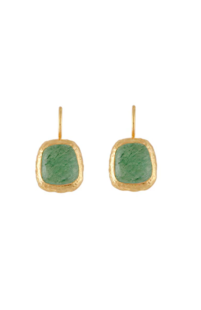 Muse Earrings - Green
