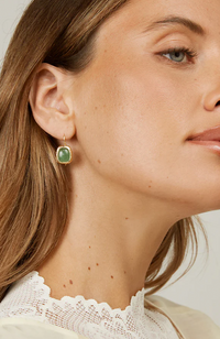Muse Earrings - Green
