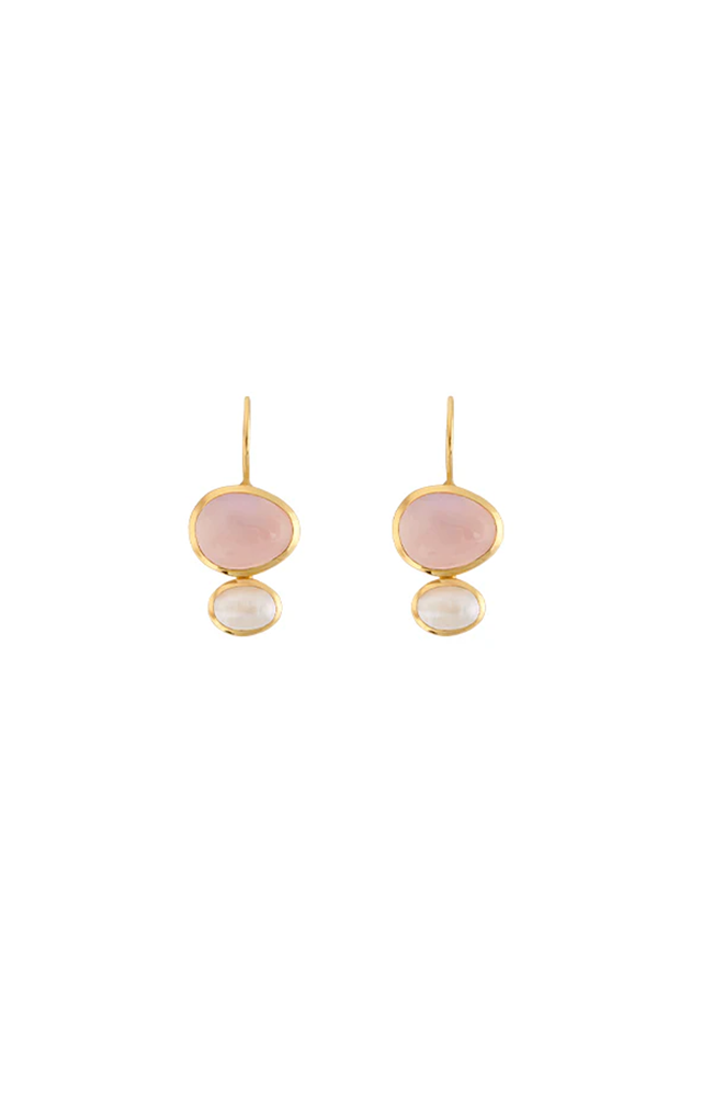 Cubism Earring - Pink
