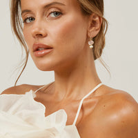 Cubism Earring - Pink