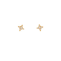 Shine Stud Earrings - Gold
