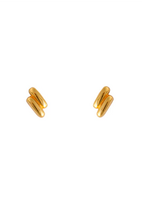 Leni Stud Earrings - Gold