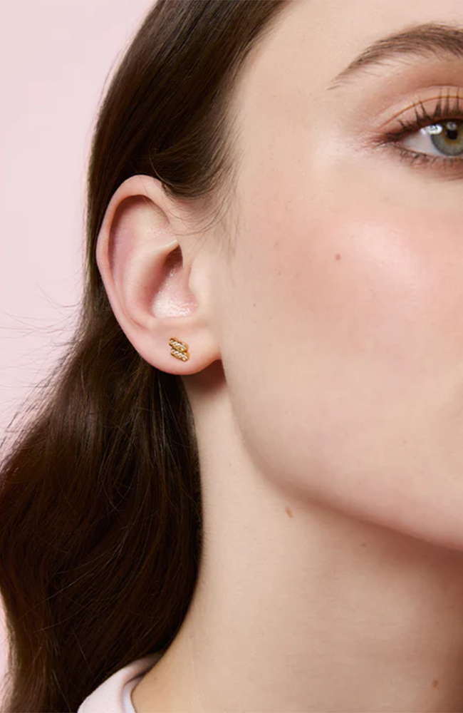 Lumi Stud Earrings - Gold