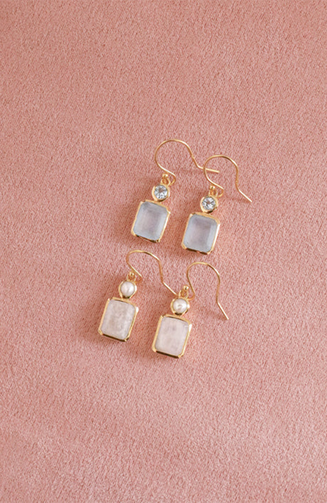 Rosie Earrings - Freshwater Pearl