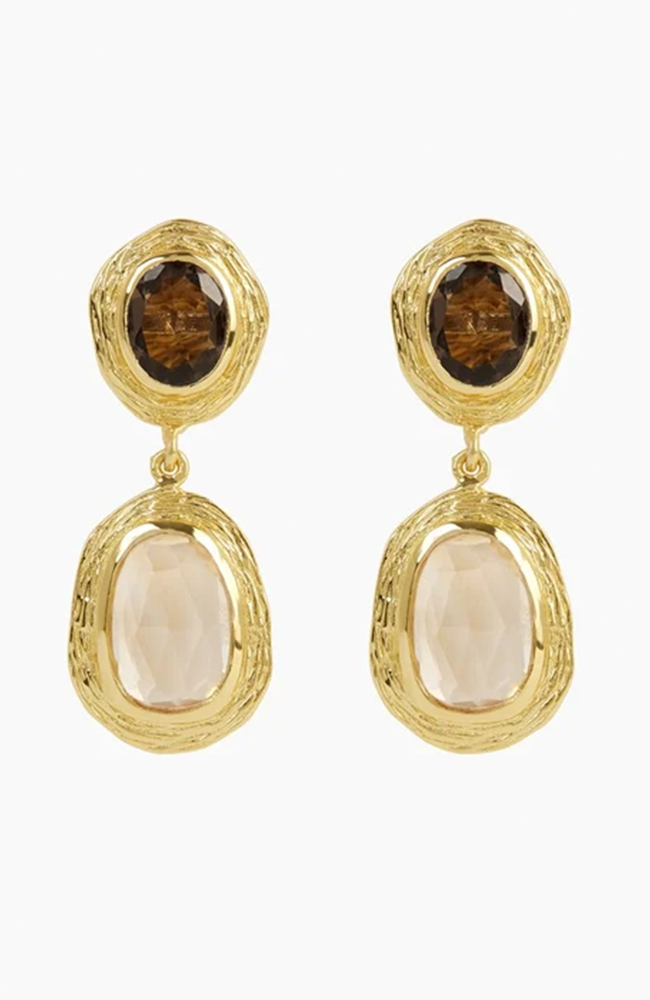 Meadow Earrings - Citrine