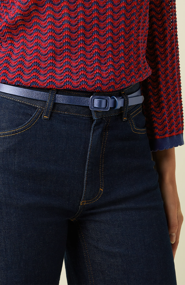 Shiny Belt - Beacon Blue
