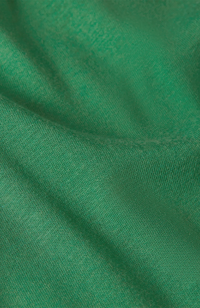 Boxy Top - Placement Print/Peapod Green