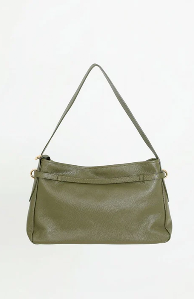 Victor Handbag - Suede/Khaki