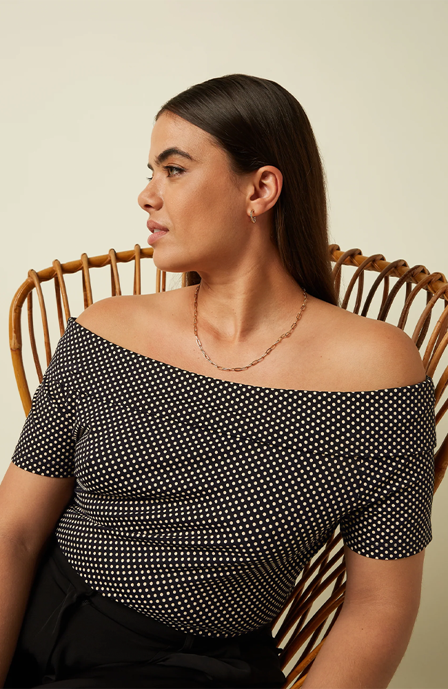 Nives Top Piper - Black