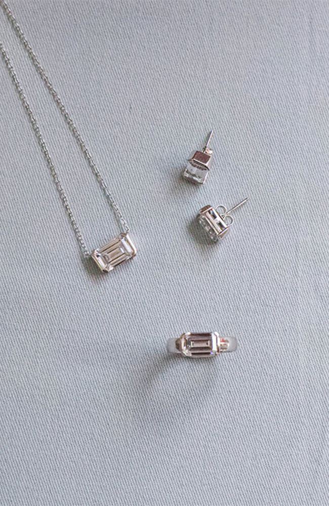 Eclipse Necklace - Silver