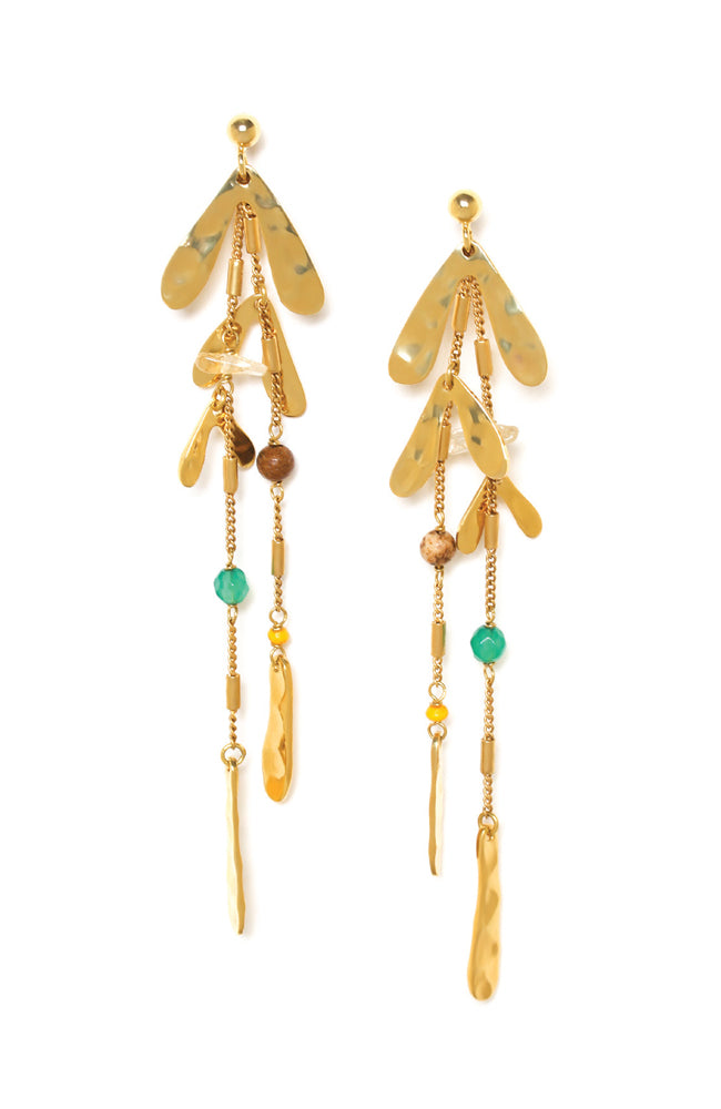 MATHILDE Long Post Dangle Earrings