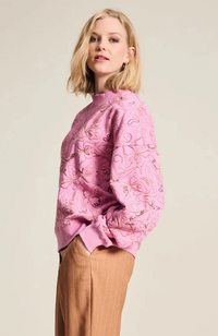 Butterfly Sweater - Rose Pink