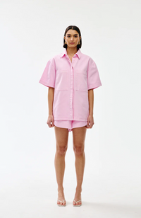 Freya Shirt - Blush Wash Denim