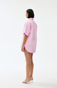 Freya Shirt - Blush Wash Denim