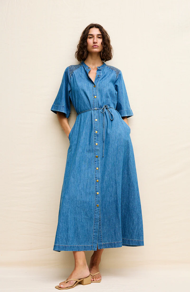 Gigi Dress - Denim
