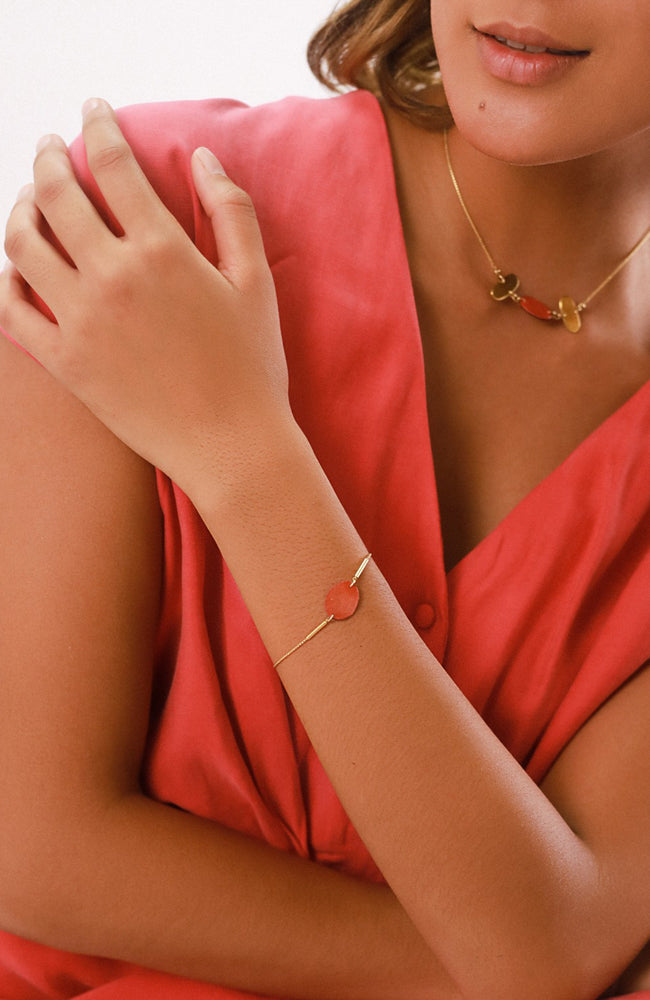 CLAUDIA Oval Simple Bracelet