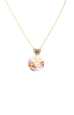 ROSY Round Pendant Necklace
