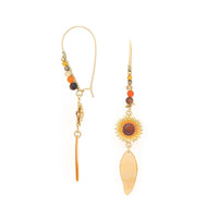 SUNNY Woven Medium Hook Earrings