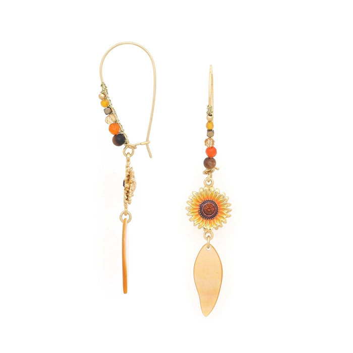SUNNY Woven Medium Hook Earrings