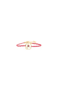 POPPY Braided Flower Bracelet