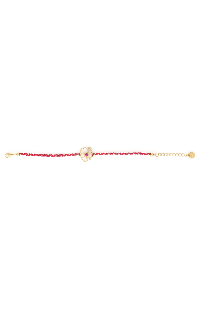 POPPY Braided Flower Bracelet
