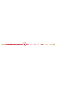POPPY Braided Flower Bracelet