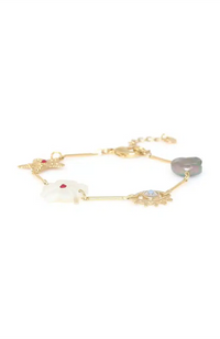 Angelica Adjustable Bracelet - 4 Elements