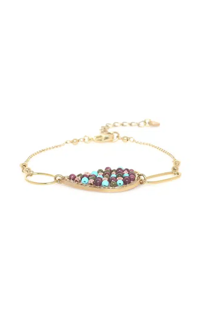 Cassandra Adjustable Teardrop Bracelet