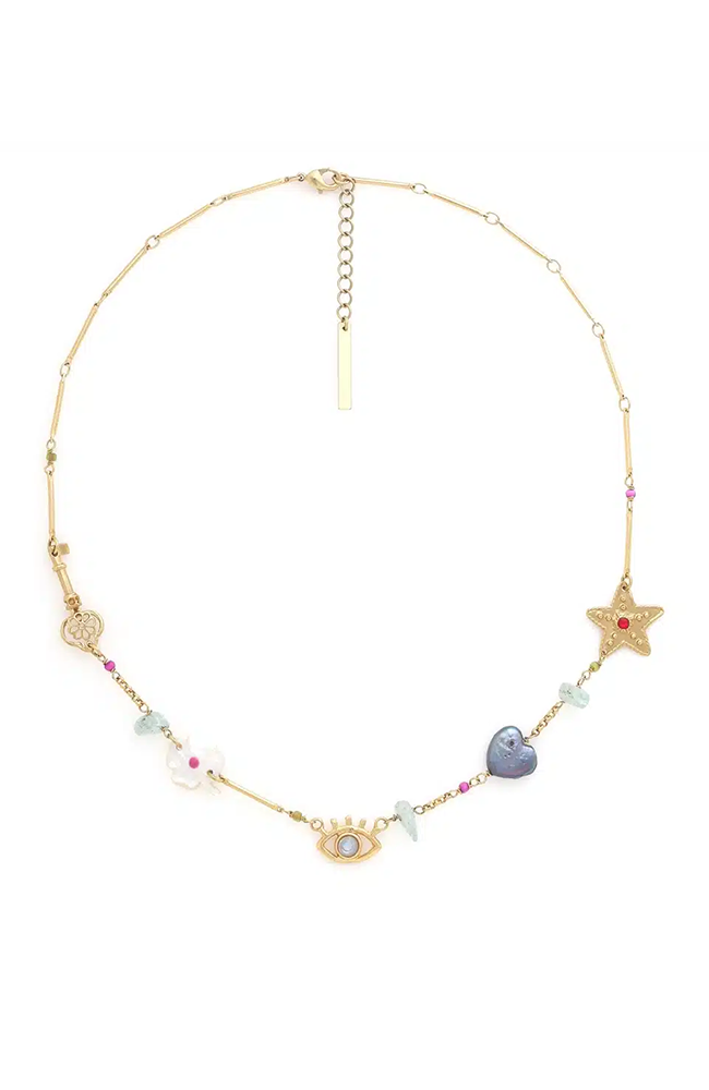 Angelica Adjustable Necklace- 5 Elements