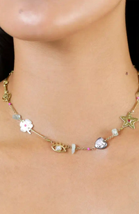 Angelica Adjustable Necklace- 5 Elements