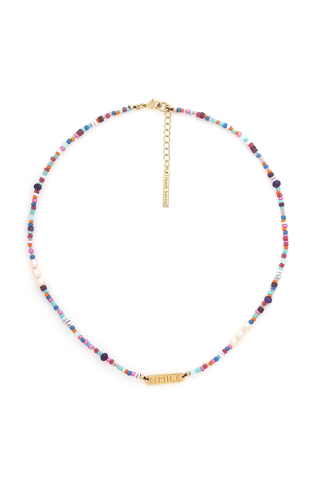 Joy Short Necklace - Smile