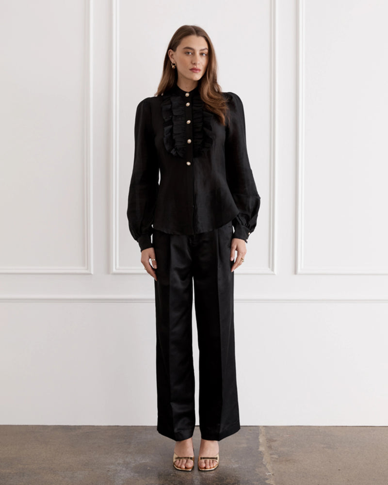 Anastasia Blouse- Fonce