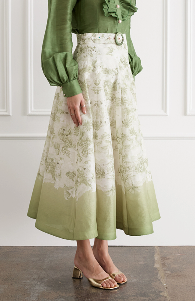 Adelia Maxi Skirt - Lumiere