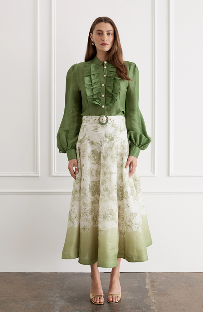 Adelia Maxi Skirt - Lumiere