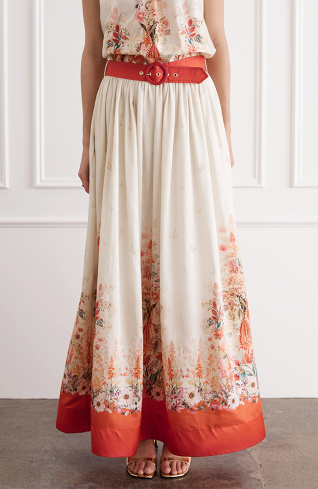 Lily Maxi Skirt - Multi