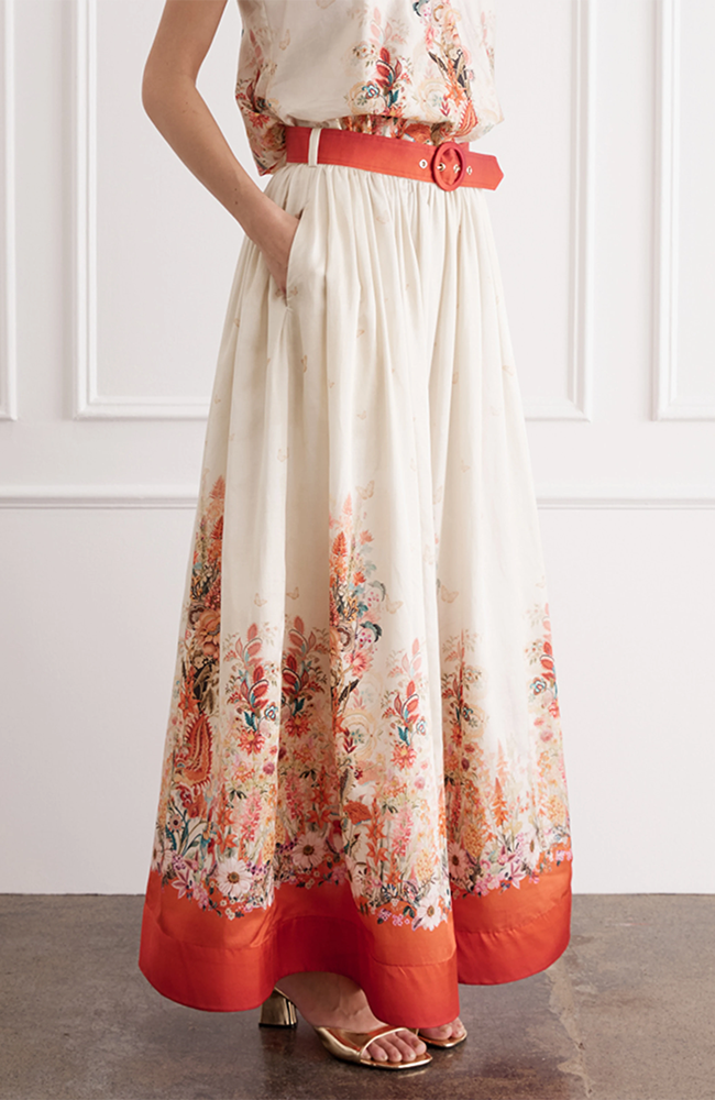 Lily Maxi Skirt - Multi