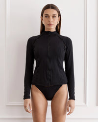 Hayley Rash Guard - Black