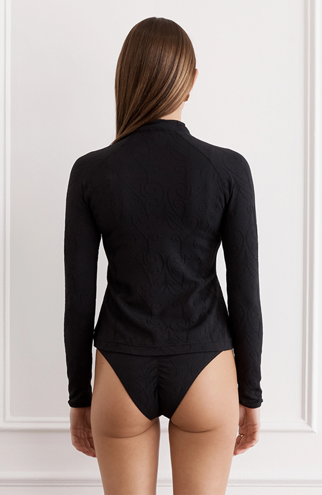 Hayley Rash Guard - Black
