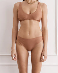 Charlize Classic Pant - Bronze